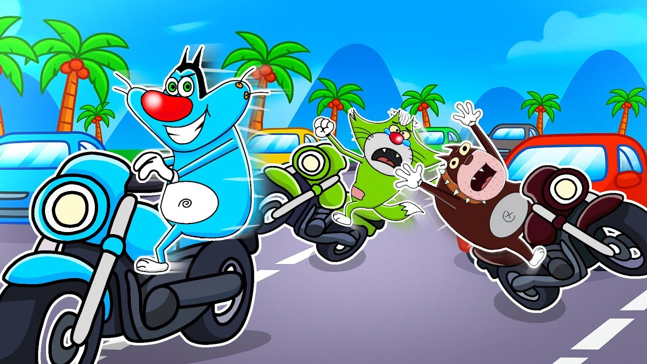 Roblox Oggy Trying Every Bike In Motorcycle Mayhem With Jack And Bob