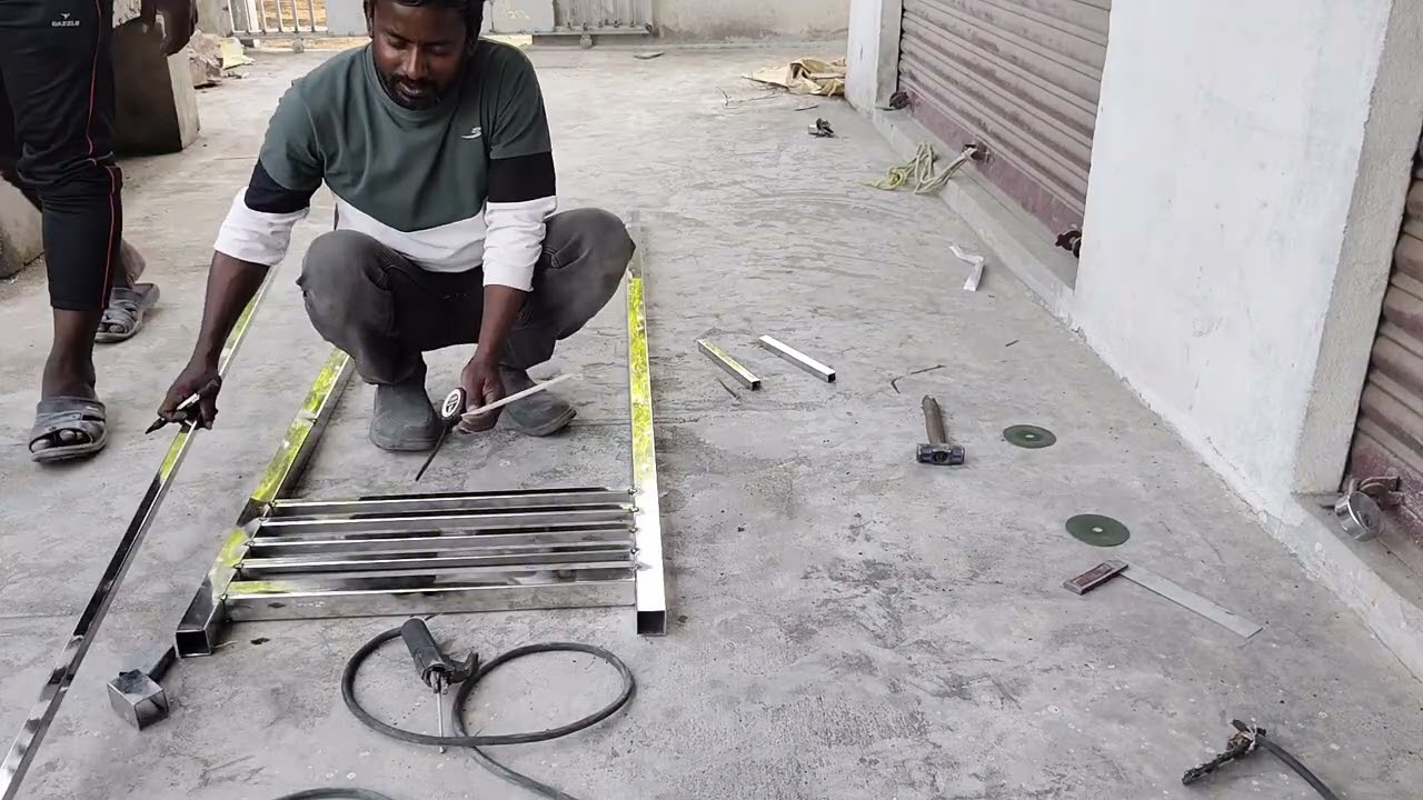 మేకింగ్ ఎస్ ఎస్ వెల్డింగ్ వర్క్