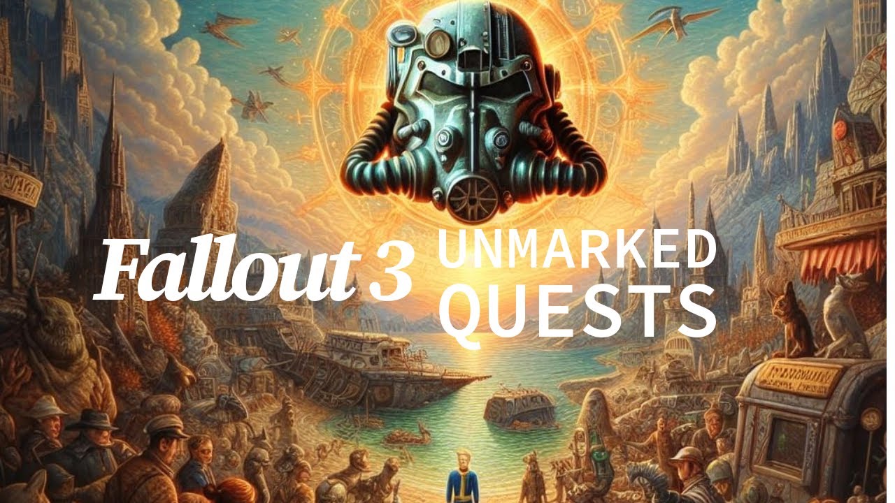 Fallout 3: All Unmarked Quests - Fallout 3 #Fallout3 #Fallout #UnmarkedQuests #Fallout3GOTY