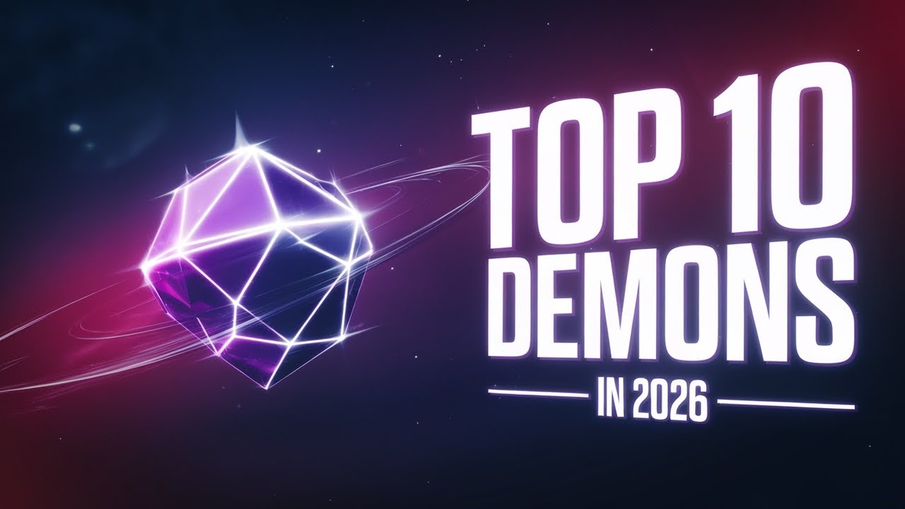 (*NEW*) The Top 10 HARDEST DEMONS in 2026!