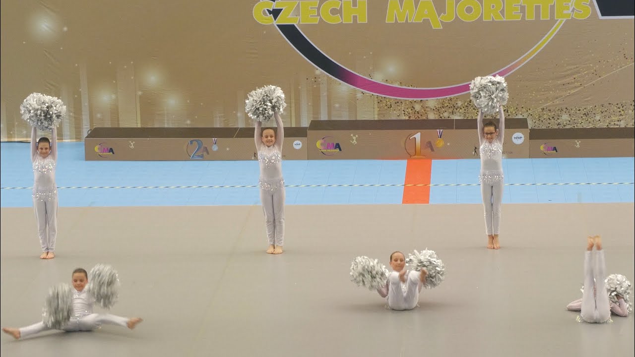 Majorettes *Taneční spolek KK-Dance Šumperk* / POM mini / Hradec Kralove 2025 |