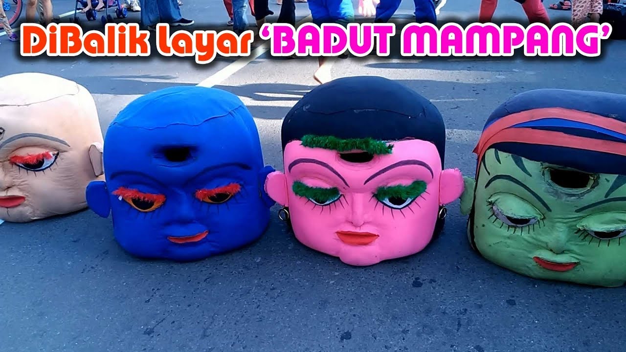 DiBalik Layar Badut Mampang. Behind the scene funny clown