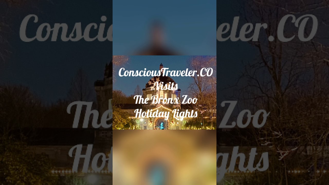 ConsciousTraveler.CO Visits The Bronx Zoo Holiday Lights