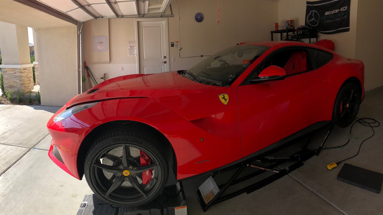 Ferrari F12 quick Jack lift guide