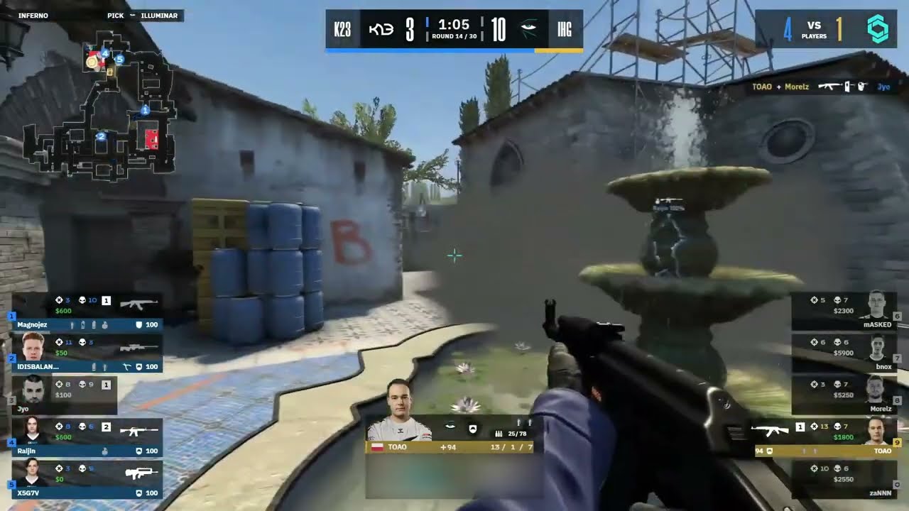 TOAO 1vs5 CLUTCH