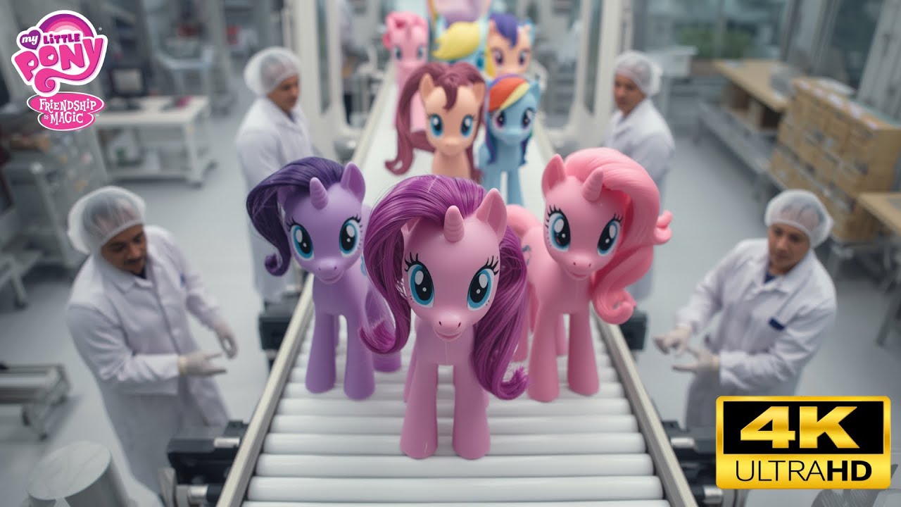 В крупнейшей фабрике My Little Pony в мире | Полный процесс