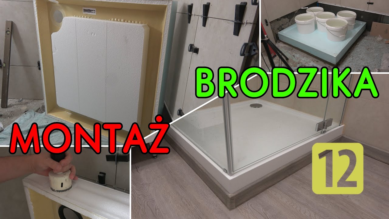 Montaż brodzika Schedpol.