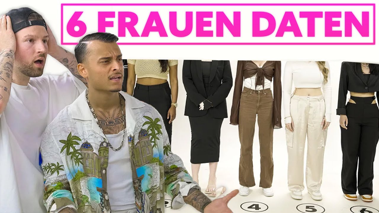 6 MÄDELS BLIND DATEN! 💔 Nino Gashi