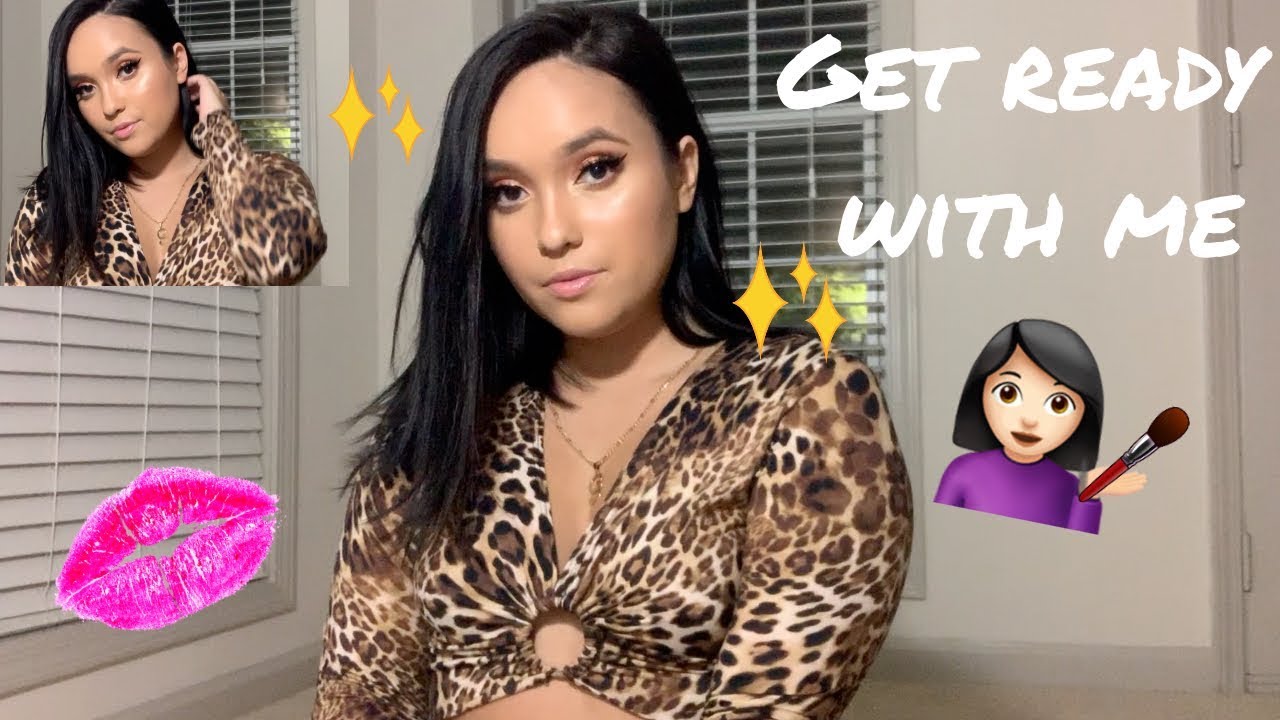 GET READY WITH ME || GLOWY SUMMER LOOK