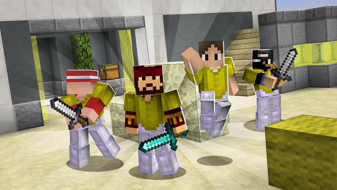 o QUARTETO mais ENGRAÇADO do BEDWARS