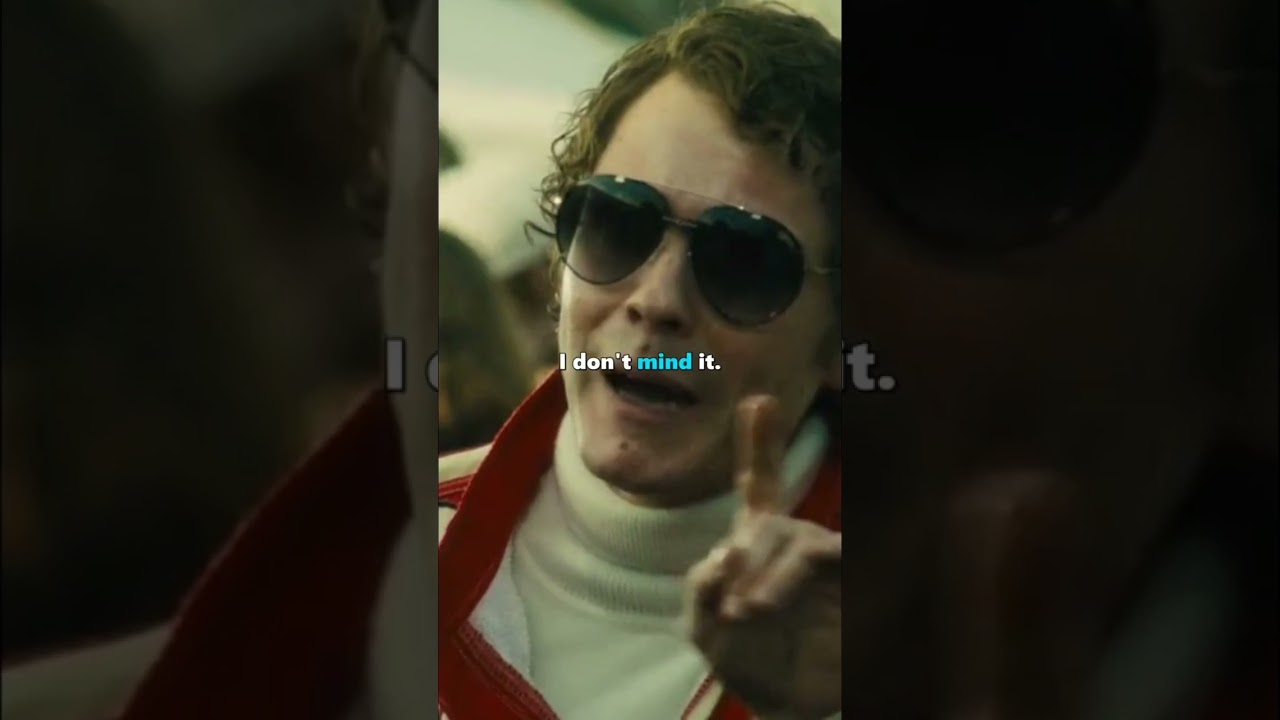 rules are rules - niki luda, james hunt - rush 2013 #shorts #rush #danielbr&uuml;hl #chrishemsworth