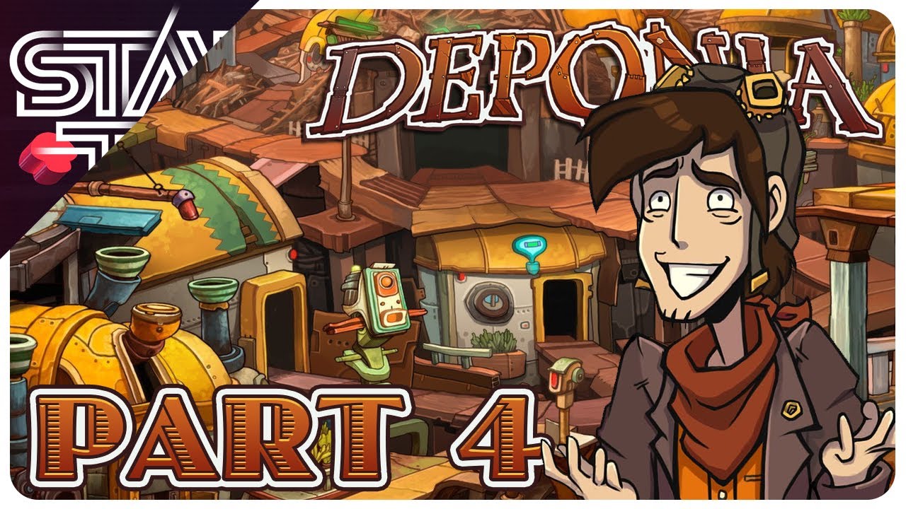 Deponia | Exploring Kuvaq And Meeting The Locals - Part 4