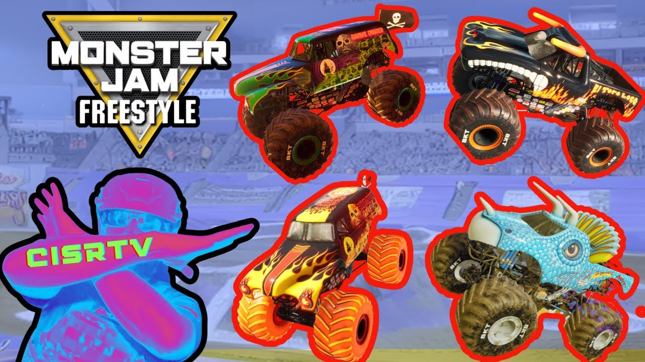 Monster Jam CRAZY Racing,Freestyle,Crashes,Jumps & Backflips #6 | GRAVE DIGGER, EL TORO LOCO, & More