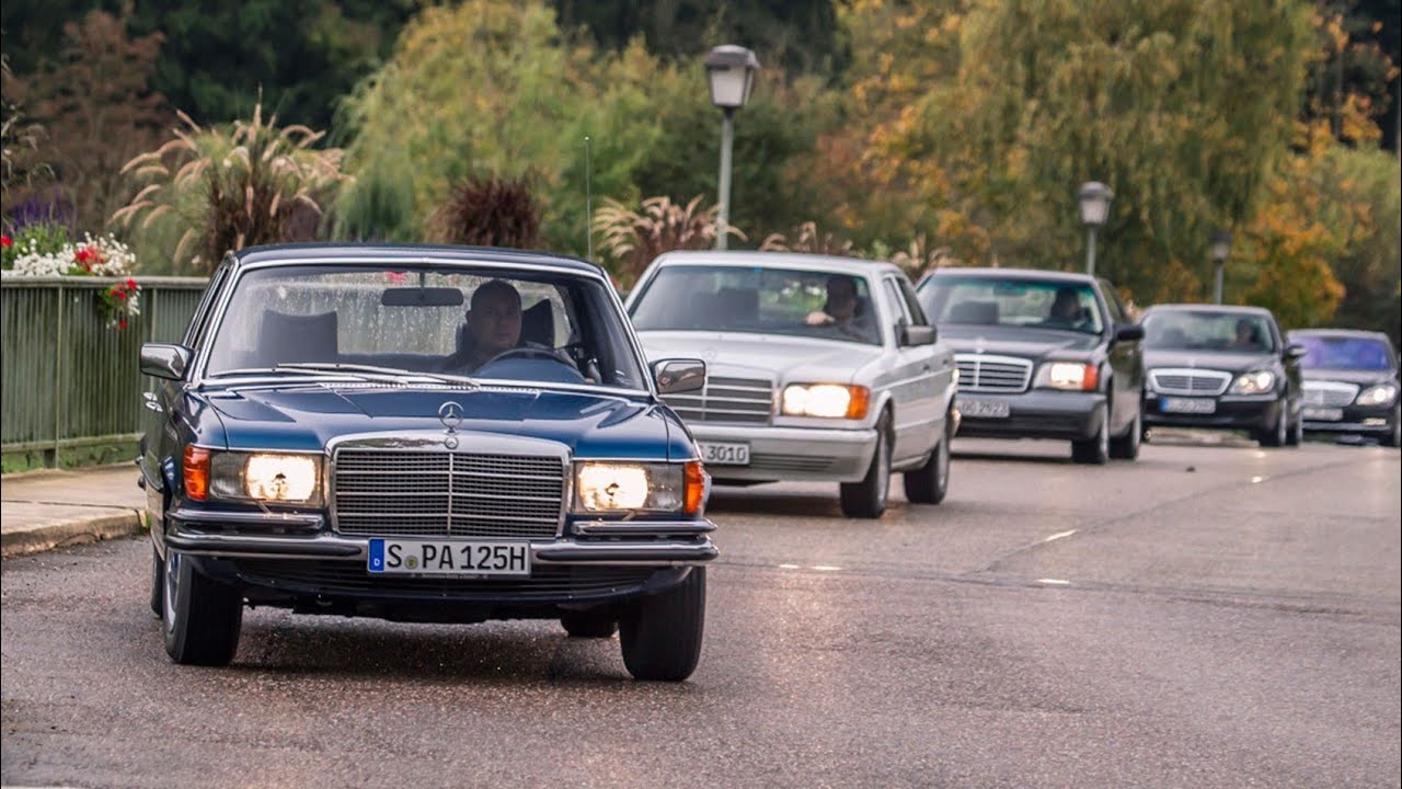 Mercedes Benz S-Class History Evolution (1972 - Present)