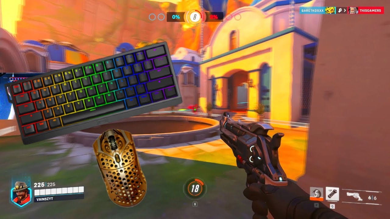 Overwatch 2 Chill🤩Keyboard & Mouse ASMR Gameplay + Handcam