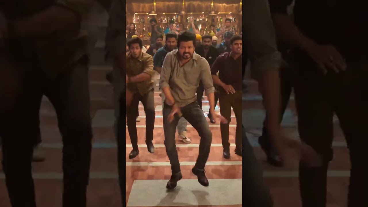 #whistlepodu Song 🔥The GOAT🔥whatsApp status | Thalapathy's Party | Venkat Prabhu | U1#ytshortstamil