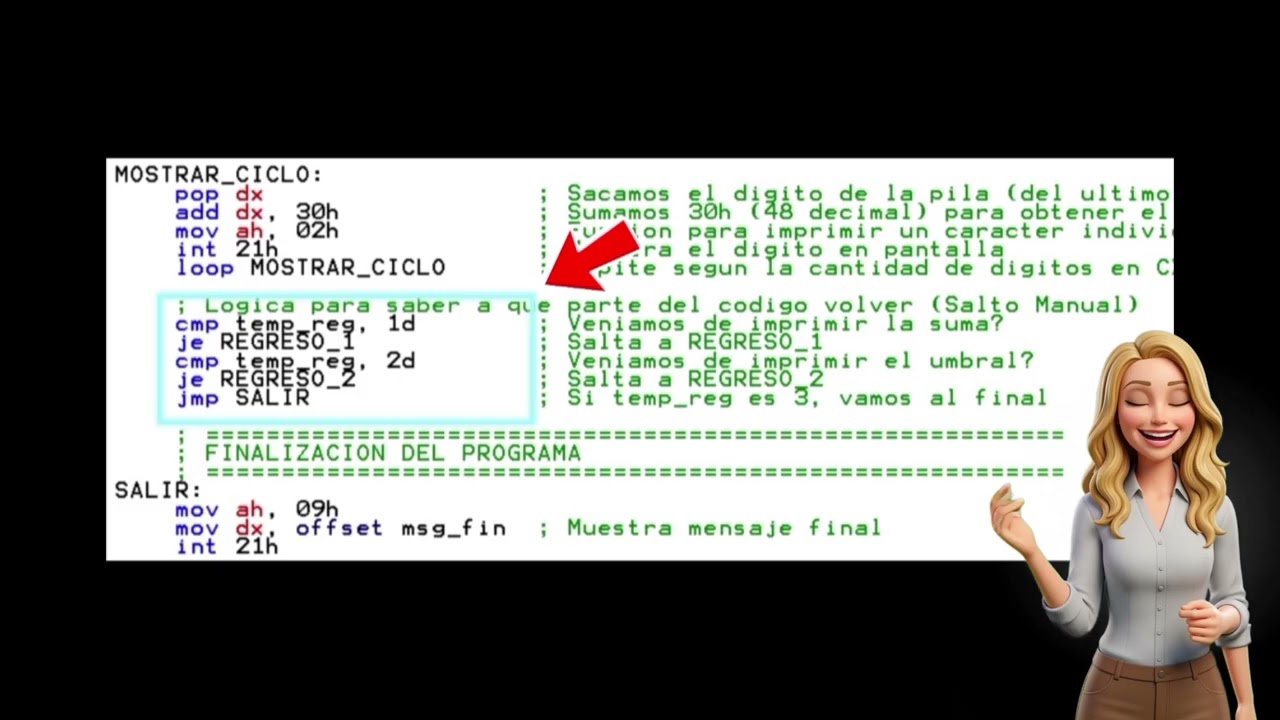 Taller Grupal Lenguaje Ensamblador (EMU8086)