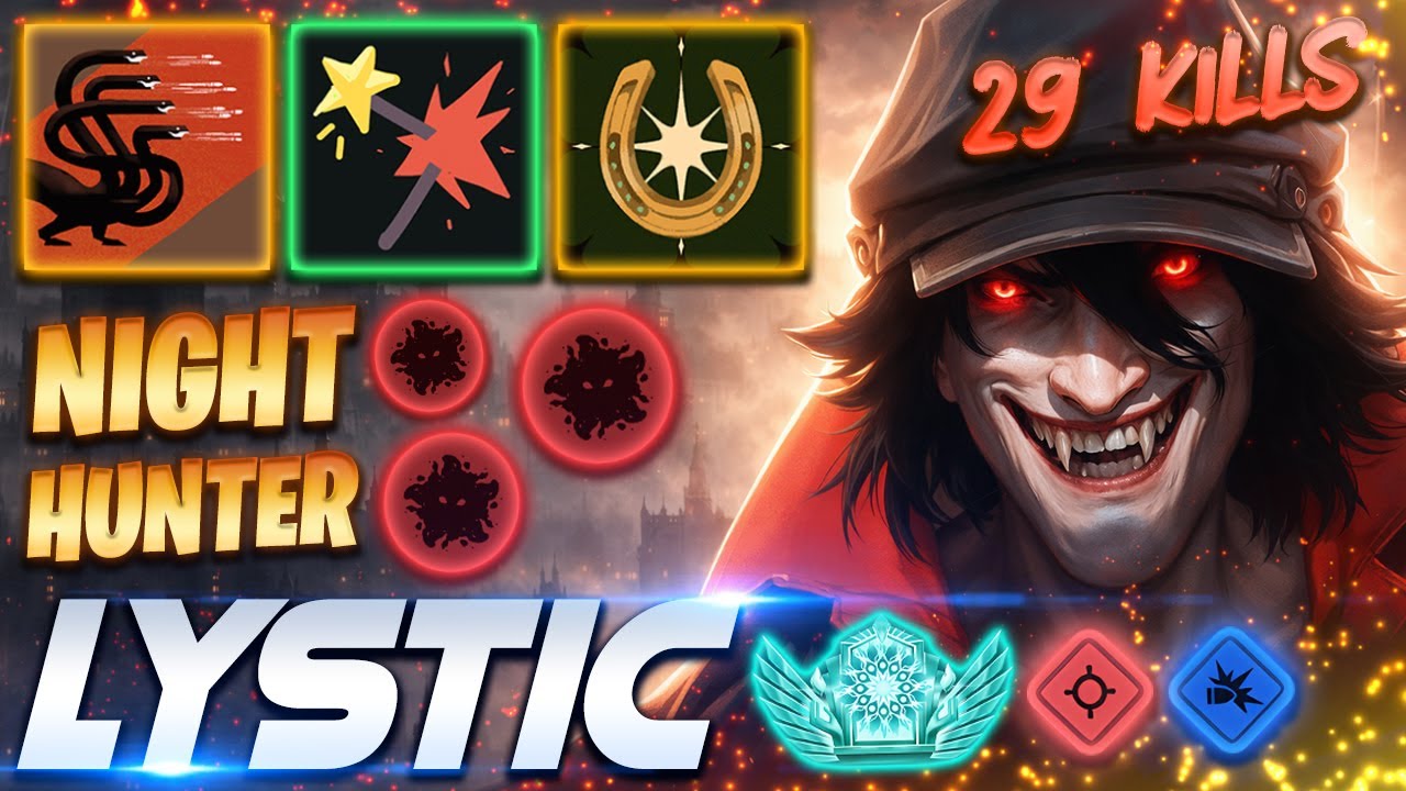 Lystic Drifter 29 KILLS NIGHT HUNTER - Deadlock Pro Gameplay & Guides [Watch & Learn]