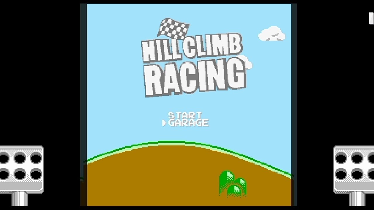 Gameplay - Hill Club Racing, com o Hill Climber no estágio (MISSÃO RETRÔ).