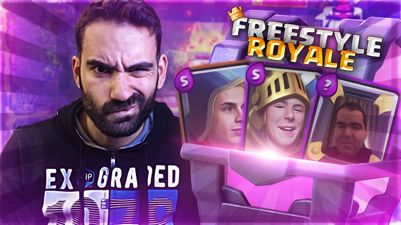 NAVALHA VS BTA!! EUDE Y FJ JUGANDO A CLASH ROYALE E IMPROVISANDO!! | Navalha - Freestyle Royale