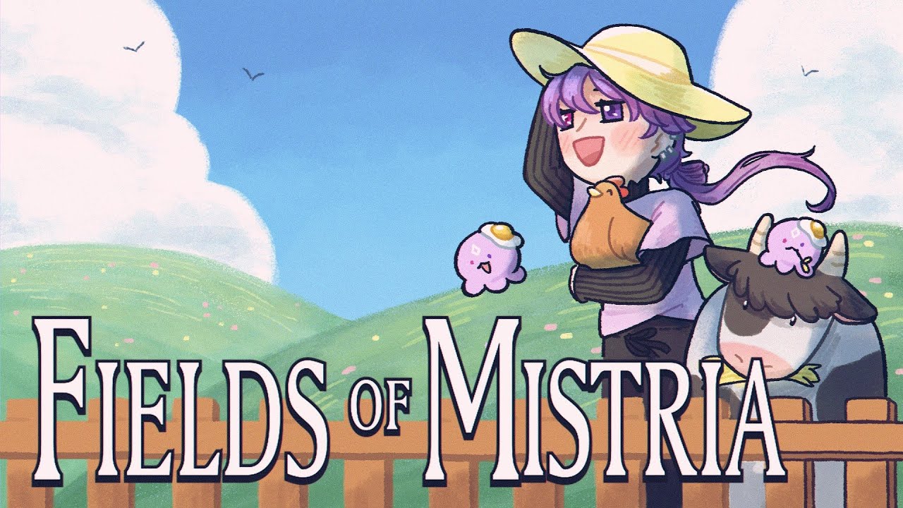 【FIELDS OF MISTRIA】I'm here to farm and flirt【NIJISANJI EN | Uki Violeta】