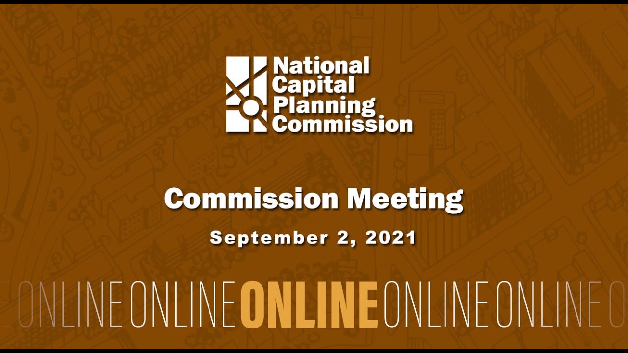 National Capital Planning Commission (USA) Meeting, September 3, 2021