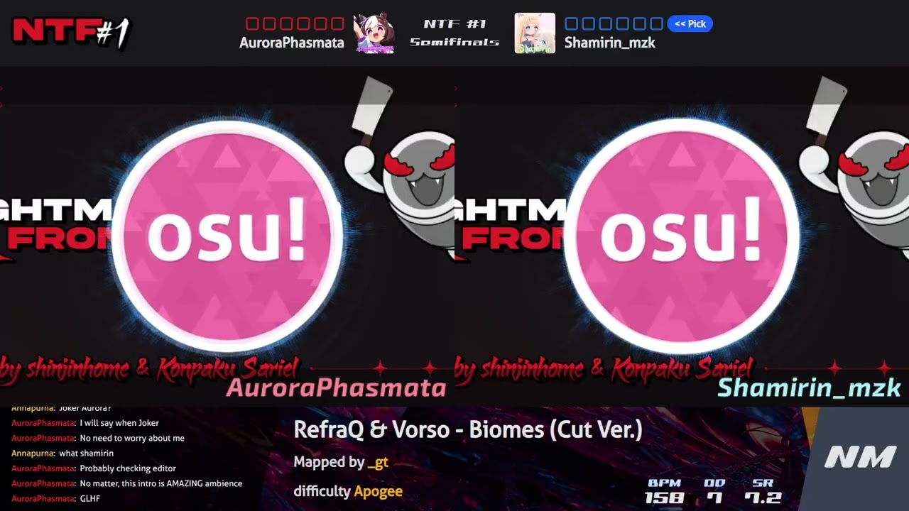 NTF#1 - SF: AuroraPhasmata vs Shamirin_mzk