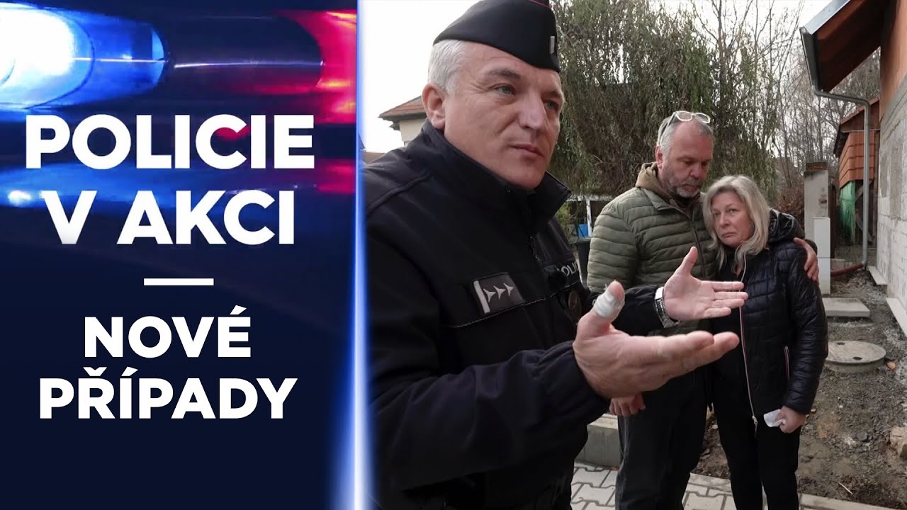 Manželská rozepře u vstupních dveří | Nový případ Policie v akci