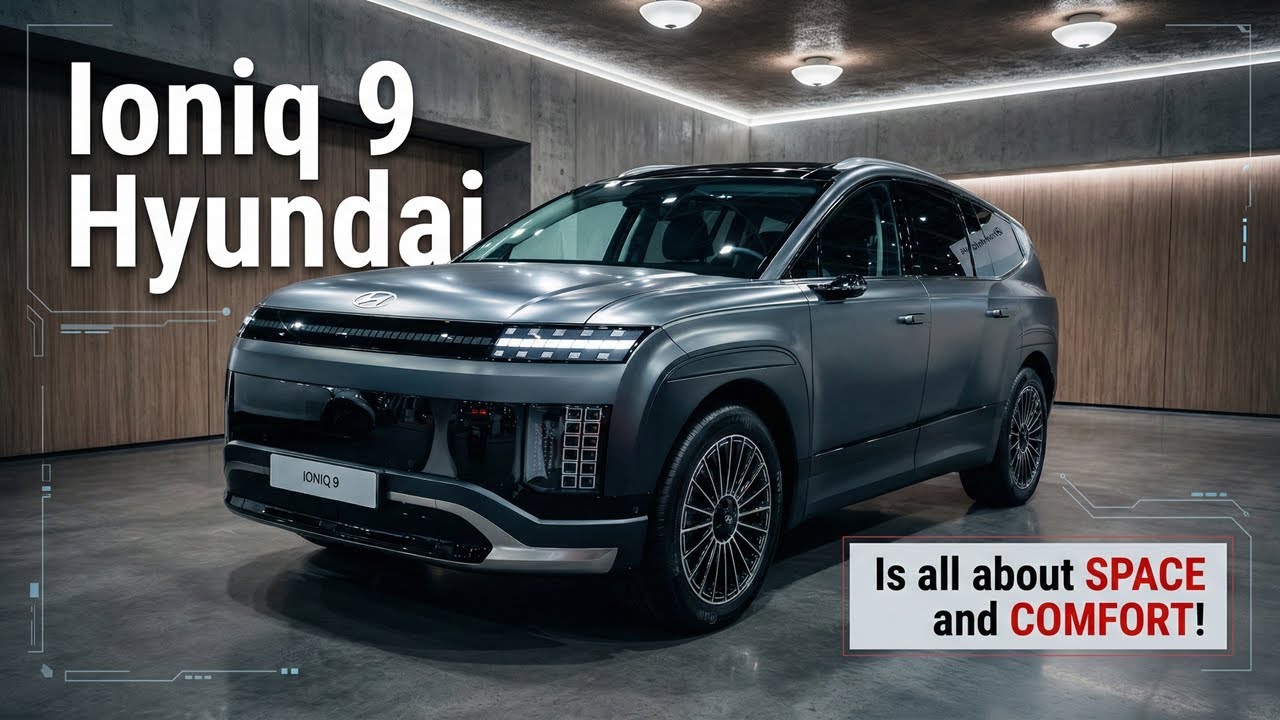 The New Hyundai Ioniq 9 EV Comes as a Huge Practical Family SUV!  [Full Specs] [4K]