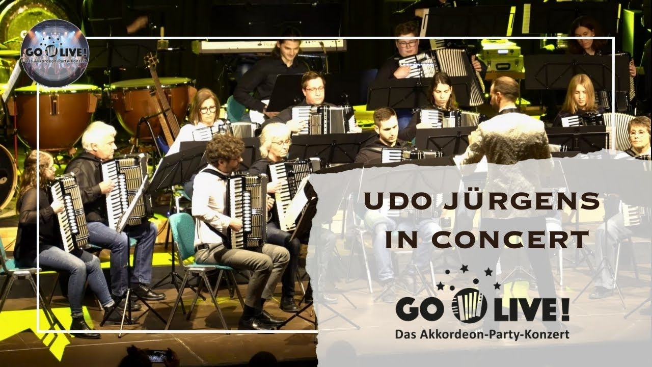 Udo Jürgens in Concert | GO live! 2025 - Das Akkordeon-Party-Konzert | HVG | 1. Orchester