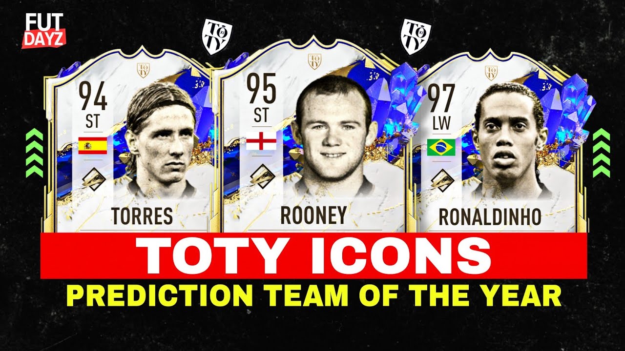 FIFA 23 | PREDICTION TEAM OF THE YEAR ICONS! ft. Rooney, Ronaldinho, Torres...