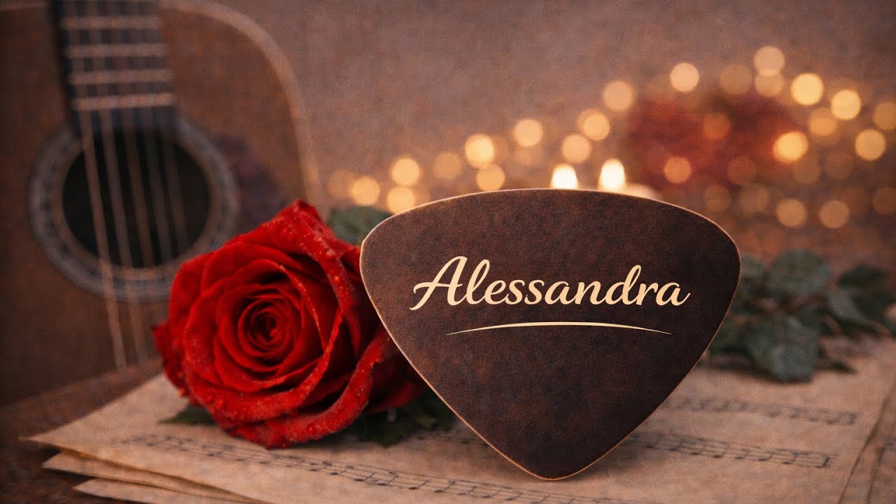 Alessandra | Seu Nome em Canção 🌹