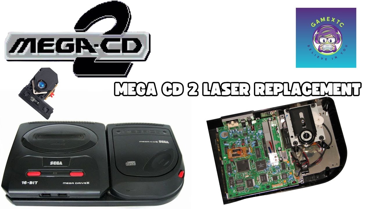 Замена лазера в Sega Mega CD Model 2 - Замена лазера в Sega Mega CD 2