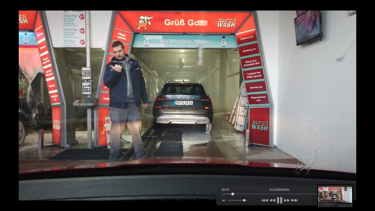 CarWash - Superwash - Allacher Str. München - Komfort-Wäsche - NICHT empfohlen!