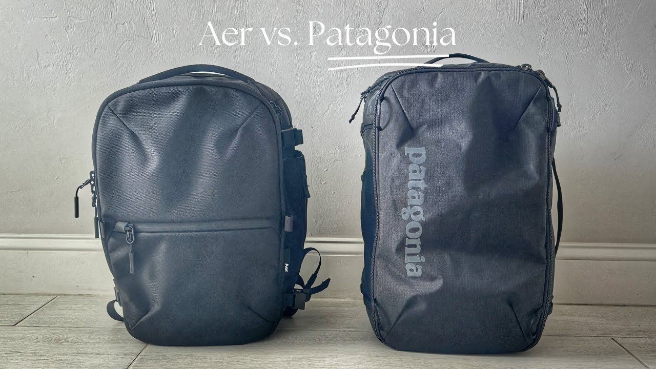 Aer Travel Pack 3 Small против Patagonia Mini MLC — сравнение отличных минималистичных дорожных р...
