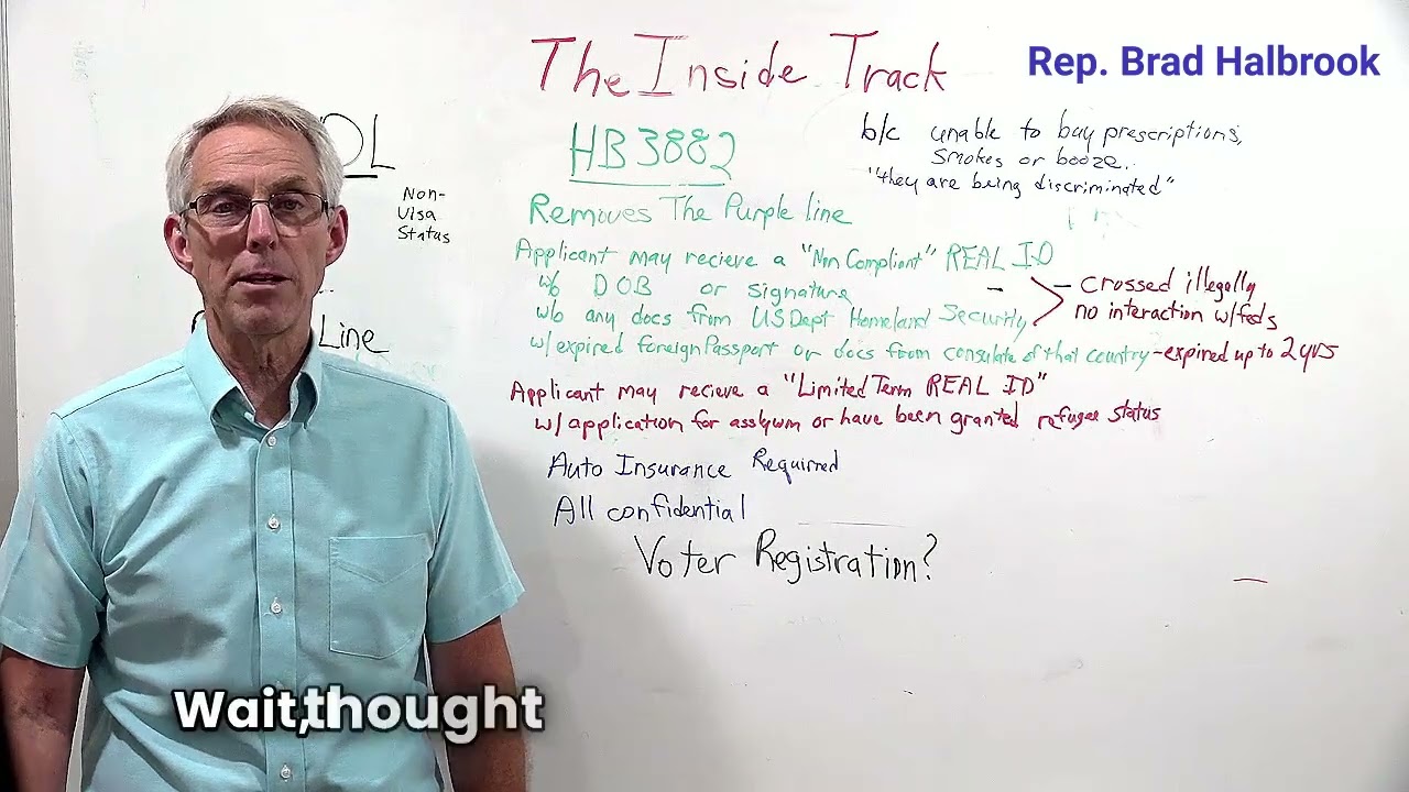 Drivers Licenses for Illegal Aliens on The Inside Track