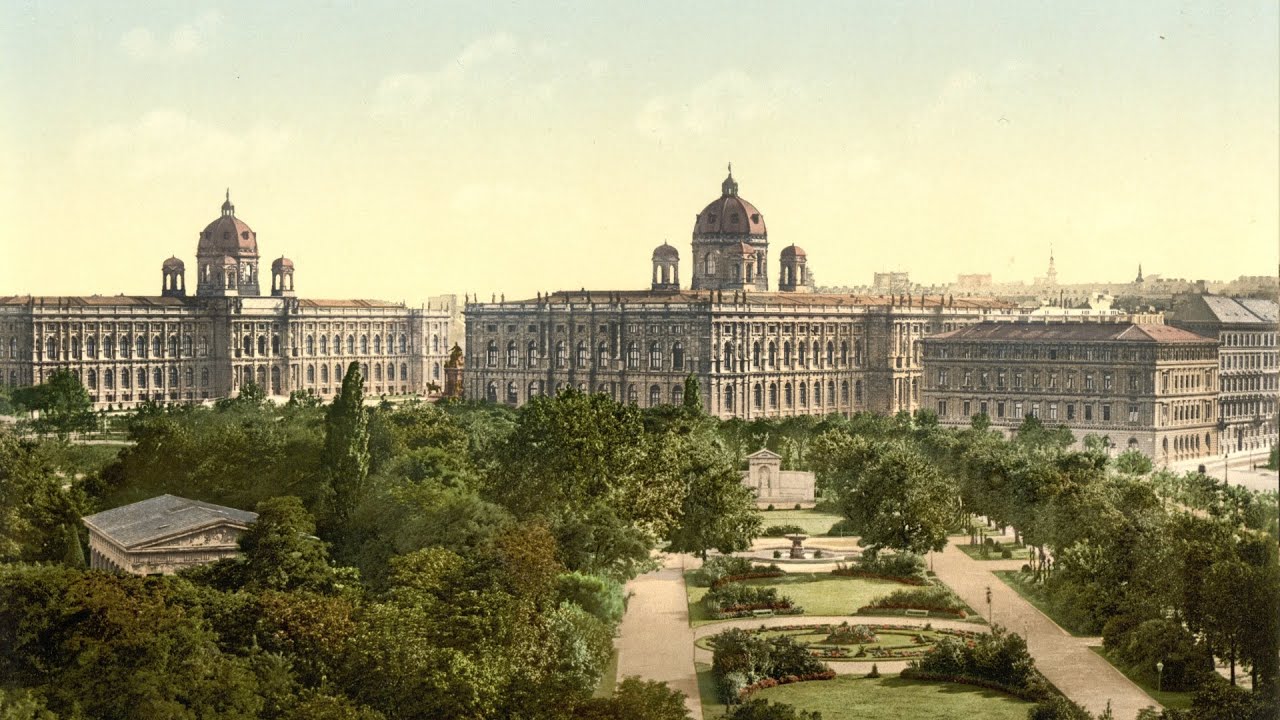 Vienna in around 1900 (Color, HD)