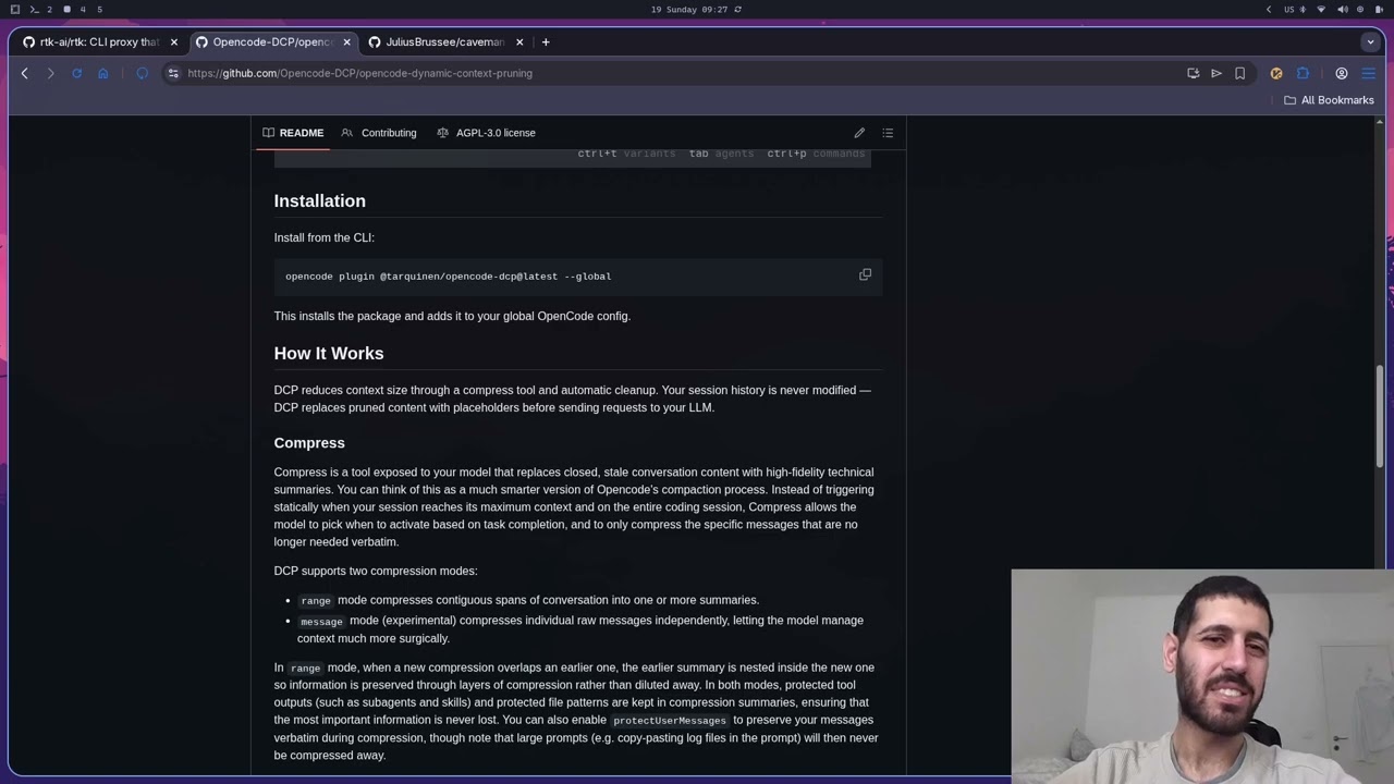 How I reduce token consumption for OpenCode/Claude Code
