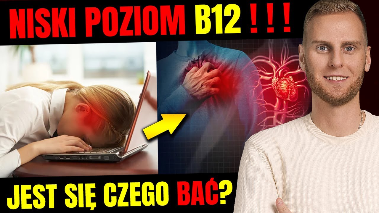 Niedobory witaminy B12 - CO CI GROZI? + Co z tym zrobić?