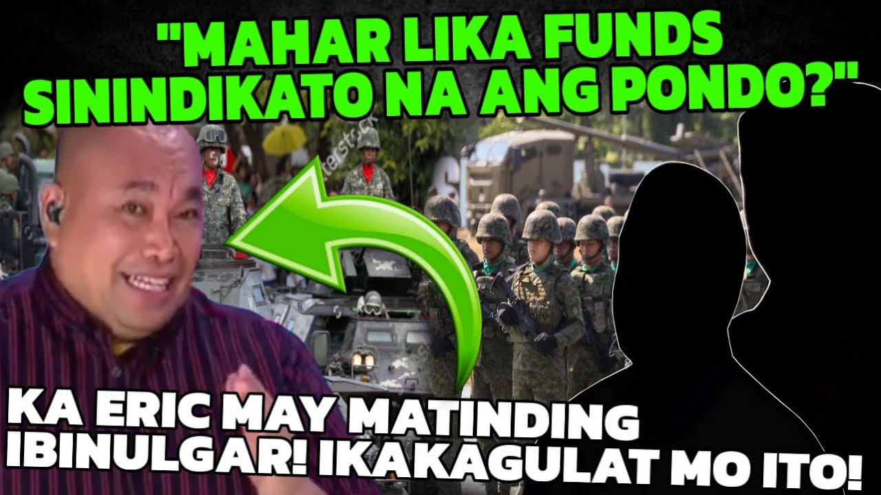 MAHAR LIKA FUNDS SININDIKATO NA ANG PONDO? HALA KA! KA ERIC MATINDI ANG IBINUNYAG! IKAKAGULAT MO ITO