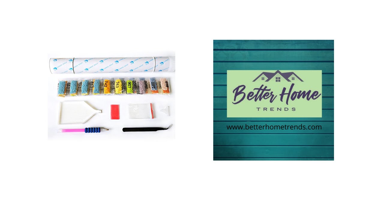 DIY Custom Photo Diamond Painting Embroidery Kit from Better Home Trends