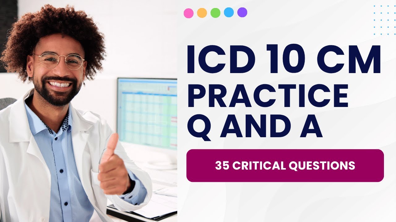 ICD 10 CM Practice Questions and Answers Chapter 1 (35 Critical Questions)