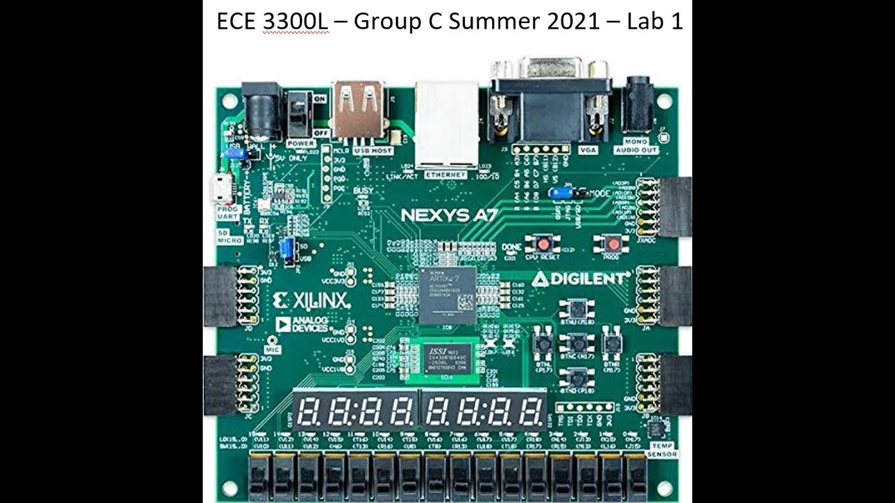 Lab 1 - 4-bit 2x1 Mux