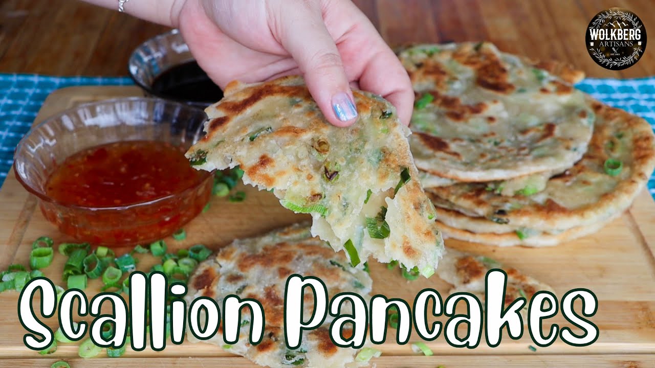Scallion pancakes Recipe | Chinese Street food recipe | Green onion pancakes | Cong you bing recipe