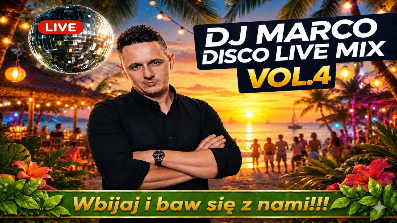 DJ MARCO DISCO-DANCE LIVE VOL.4  09.05.2026 #LIVE #STREAM #ONAIR