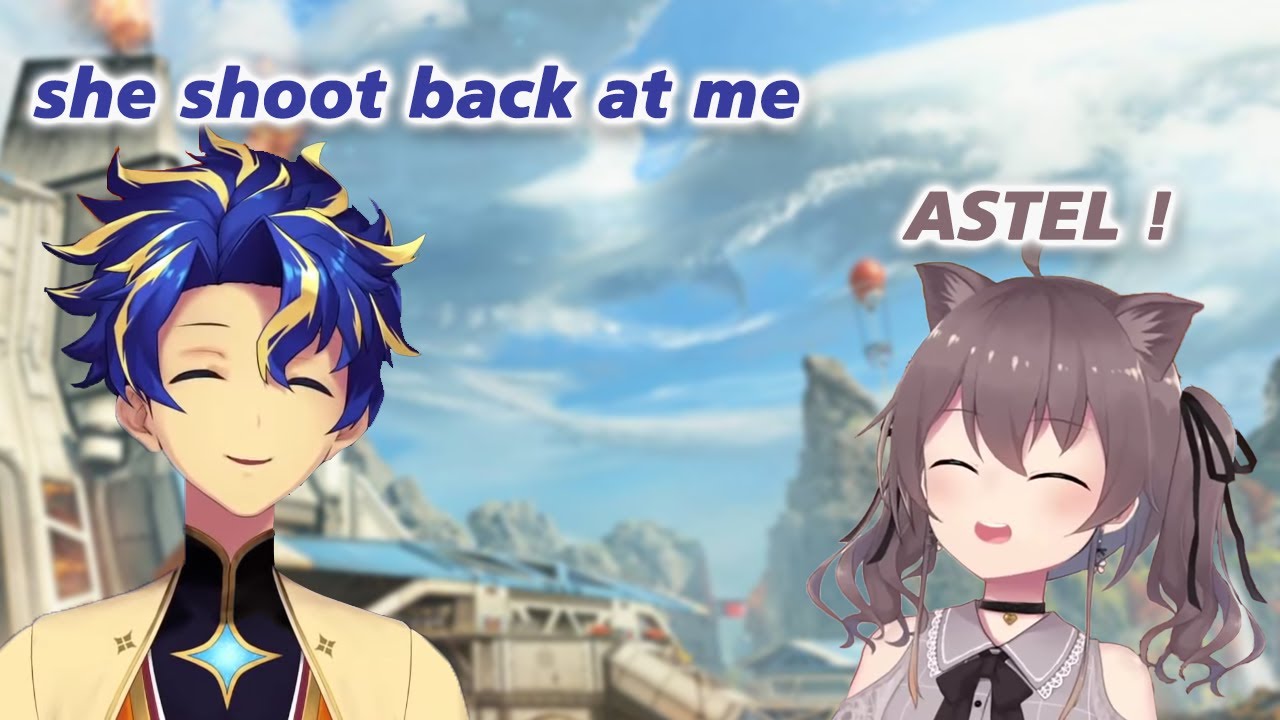 Astel teasing Matsuri in Vsaikyo Part. 3 ǀ Astel Leda ǀ Natsuiro Matsuri ǀ Apex Legends