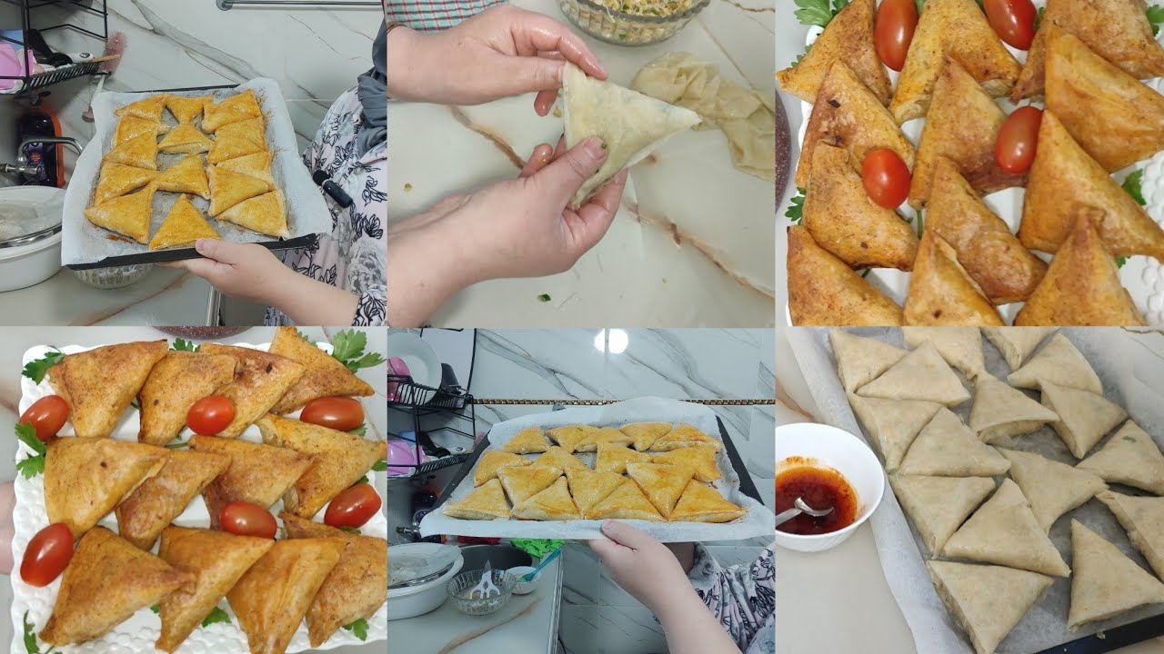 شاركت معكم بريوات في الفرن كيحمقو ضروري تجربوهم مع حشوة لذيذ بزاف 👌😋