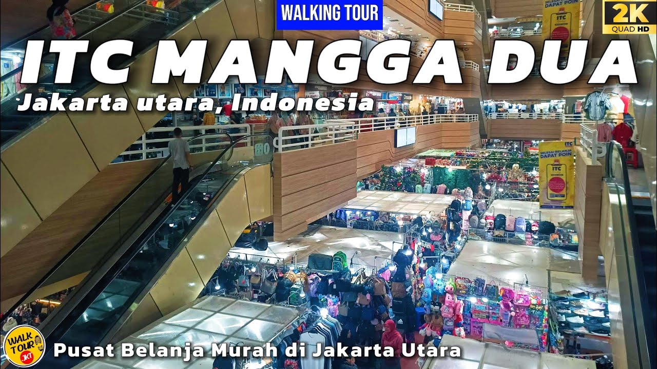 Suasana Terkini ITC MANGGA DUA Jakarta Utara | Pusat Belanja Tas Pakaian & Sepatu Murah‼️