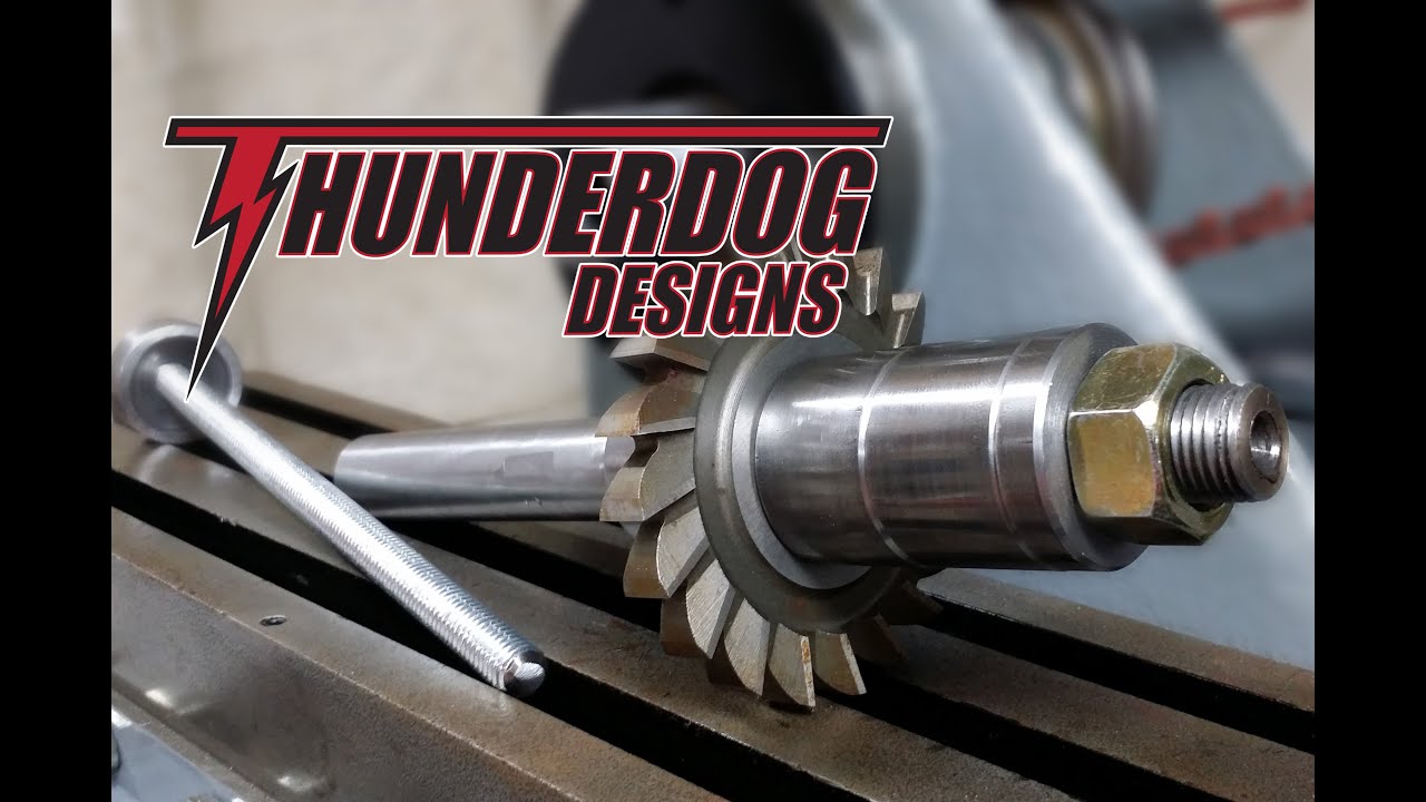 Horizontal Mill Arbor  //Beginner Lathe Projects