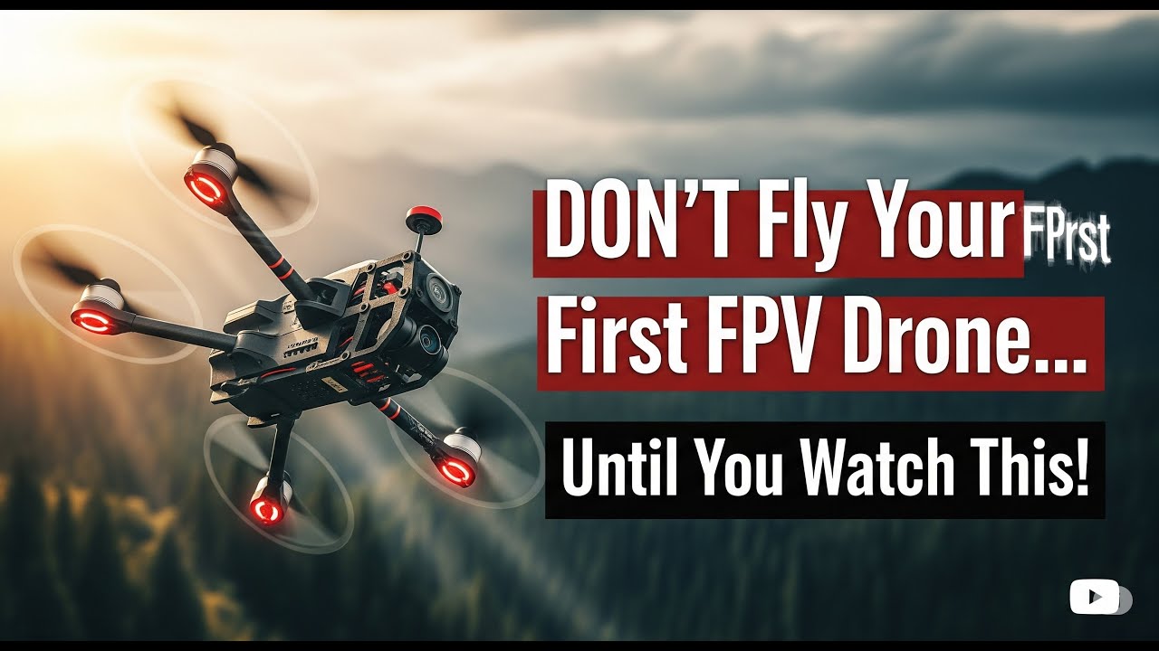 DON'T Fly Your First FPV Drone... Until You Watch This Step-by-Step Guide to Your First Flight!